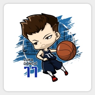 Chibi Basketball - Luka Doncic Sticker